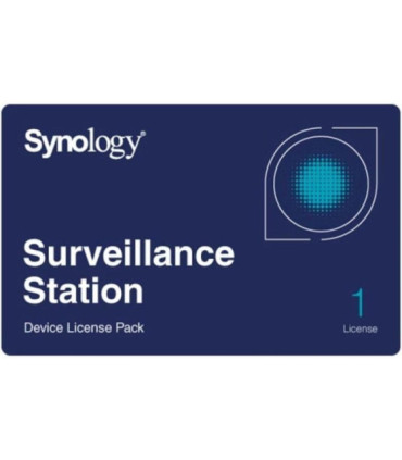 Licencia física synology surveillance device license pack/ 1 dispositivo
