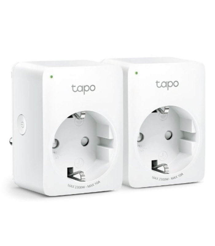 Enchufe wifi inteligente tp-link tapo p100/ pack 2