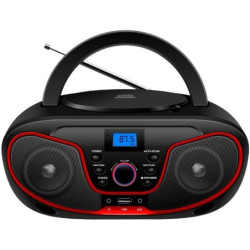 Radio cd daewoo dw3013/ 4w/ rojo