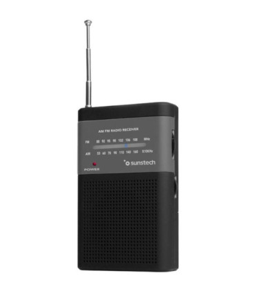 Radio portátil sunstech rps42blisbk/ negra