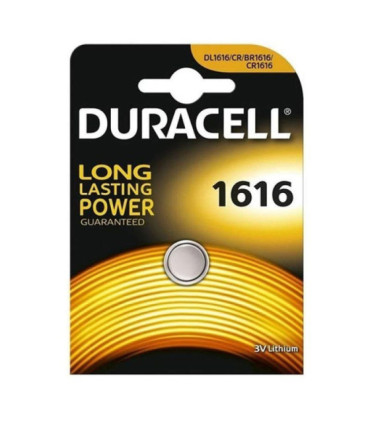 Pila de botón duracell cr1616/ 3v