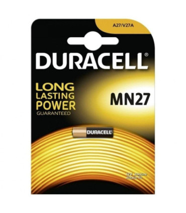 Pila a27 duracell mn27/ 12v/ alcalinas
