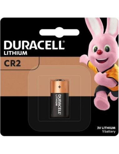 Pila cr2 duracell cr2 lithium/ 3v/ litio