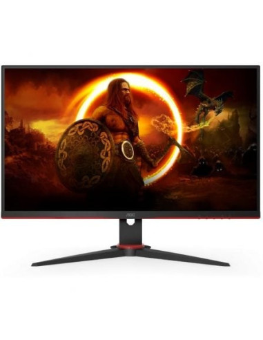 Monitor gaming aoc 24g2sae/bk 23.8'/ full hd/ 1ms/ 165hz/ va/ multimedia/ negro