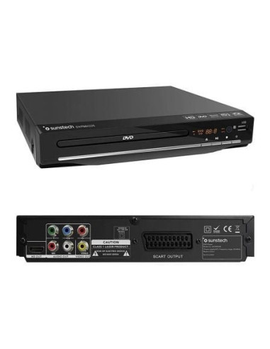 Reproductor dvd sunstech dvpmh225bk