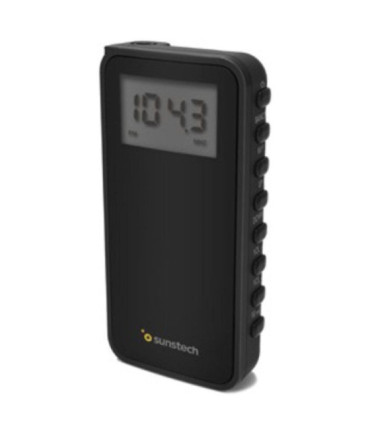 Radio portátil sunstech rpd23/ a pilas/ negra