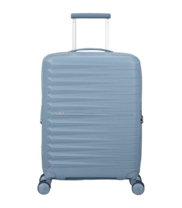 Maleta de cabina american tourister fastforward spinner expansible 55cm/ 55x40x23cm/ 4 ruedas/ azul