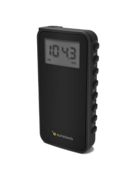 Radio portátil sunstech rpd23/ negro
