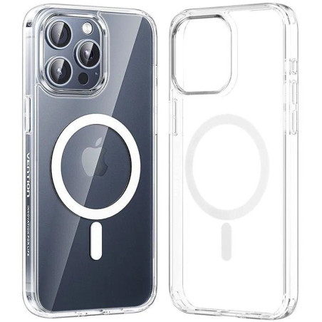 Funda dura con magsafe vention kuat0-10/ compatible con iphone 13/ transparente