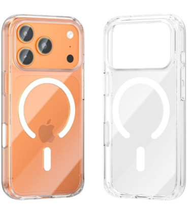 Funda dura con magsafe vention concise impact kvbtcd-40/ compatible con iphone 17 pro max/ transparente