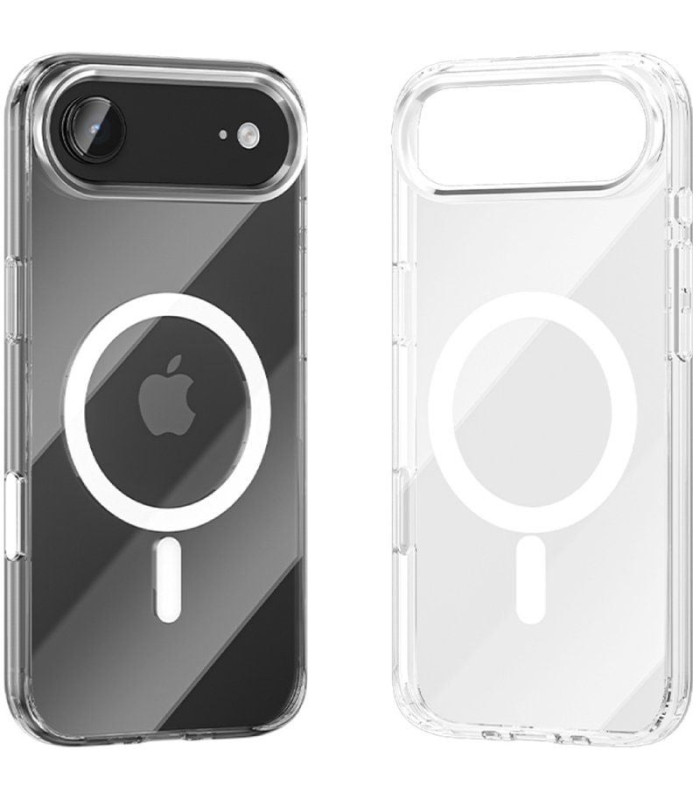 Funda dura con magsafe vention concise impact kvbtcg-20/ compatible con iphone air/ transparente