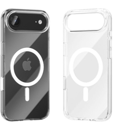 Funda dura con magsafe vention concise impact kvbtcg-20/ compatible con iphone air/ transparente