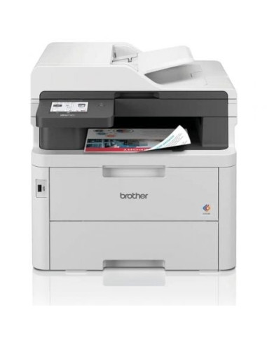 Multifunción láser color brother mfc-l3760cdw wifi/ fax/ dúplex/ negra