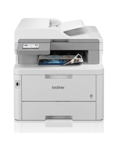 Multifunción láser color brother mfc-l8340cdw wifi/ fax/ dúplex/ blanca