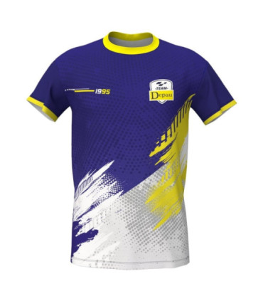 Camiseta depau team de tejido tecnico - talla l