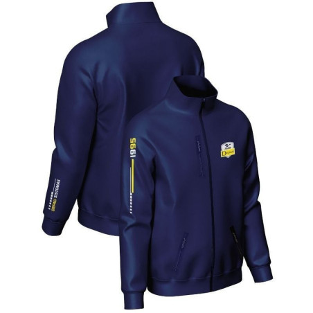 Chaqueta team depau para mujer/ talla xl/ tejido soft shell repelente al agua/ forro interior de tejido polar