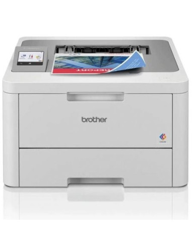 Impresora láser color brother hl-l8230cdw wifi/ dúplex/ blanca