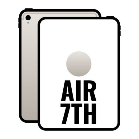 Apple ipad air 11' 7th wi-fi/ m3/ 128gb/ blanco estrella