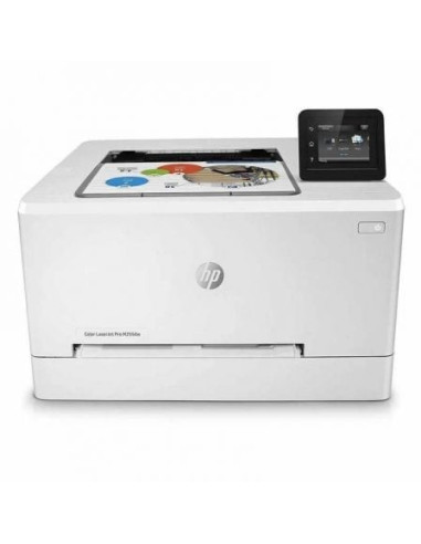 Impresora láser color hp láserjet pro m255dw wifi/ dúplex/ blanca