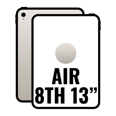 Apple ipad air 13' 8th wi-fi/ m4/ 128gb/ blanco estrella