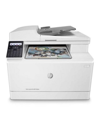 Multifunción láser color hp láserjet pro m183fw wifi/ fax/ blanca