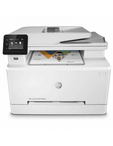 Multifunción láser color hp láserjet pro m283fdw wifi/ fax/ dúplex/ blanca