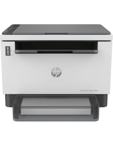 Multifunción recargable láser monocromo hp laserjet tank 1604w wifi/ blanca