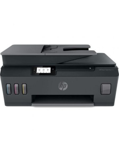 Multifunción recargable hp smart tank plus 655/ wifi/ fax/ negra