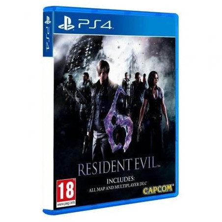 Juego para consola sony ps4 resident evil 6 hd