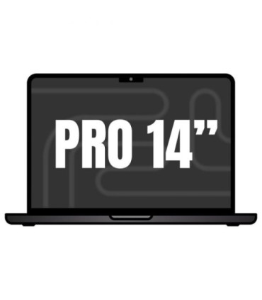 Apple macbook pro 14'/ m5 10-core cpu/ 16gb/ 1tb ssd/ 10-core gpu/ negro espacial