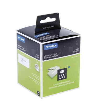 Etiquetas adhesivas en rollo dymo 99012/ 89 x 36mm/ 260 x 2 uds