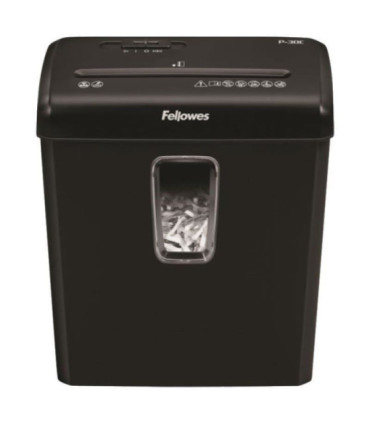 Destructora fellowes p-30c/ corte en partículas de 4 x 34mm/ negra