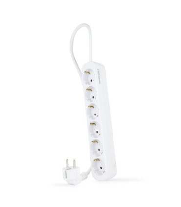 Regleta nanocable 10.37.0006-ns/ 6 tomas de corriente/ cable 1.4m/ blanca
