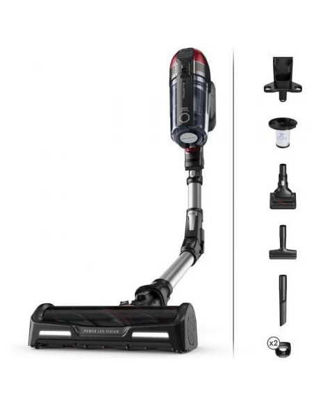 Aspirador escoba con batería rowenta x-force flex 12.60 animal care rh98a7wo/ 320w/ autonomía 45 min