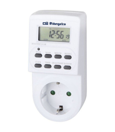 Programador de enchufe orbegozo pg 20 /potencia máxima 3600w