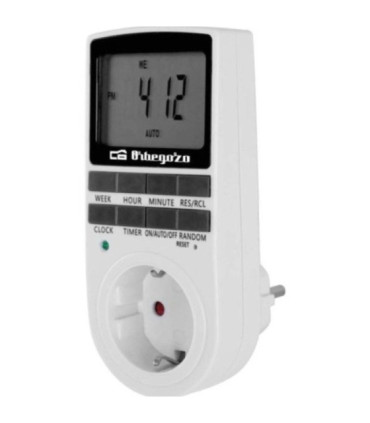 Programador de enchufe orbegozo pg 25/ potencia máxima 3680w