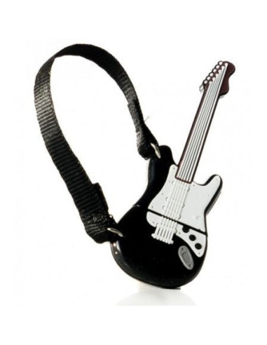 Pendrive 32gb tech one tech guitarra black and white usb 2.0