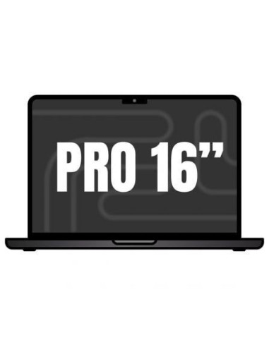 Apple macbook pro 16'/ m4 pro 14-core cpu/ 48gb/ 512gb ssd/ 20-core gpu/ negro espacial