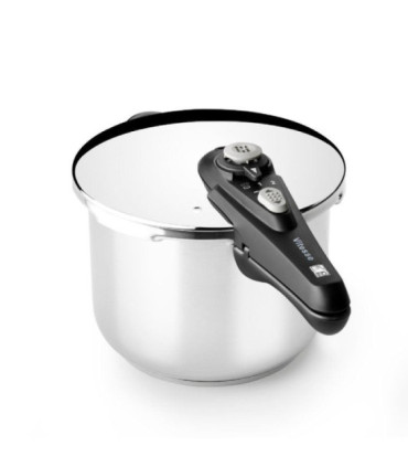 Olla a presión bra vitesse a185104/ ø24cm/ 9l/ acero inoxidable/ apta para inducción