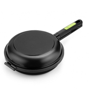 Sartén dupla para tortillas bra prior a121465/ ø24cm/ aluminio fundido/ apta para inducción