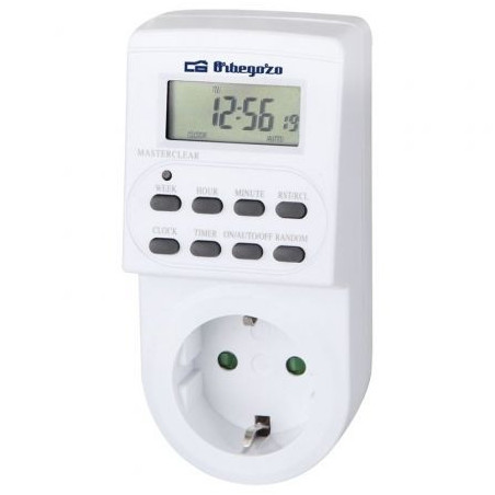 Programador de enchufe orbegozo pg 20 /potencia máxima 3600w