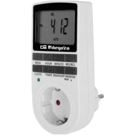Programador de enchufe orbegozo pg 25/ potencia máxima 3680w