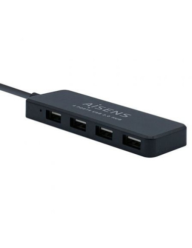 Hub usb 2.0 aisens a104-0402/ 4xusb