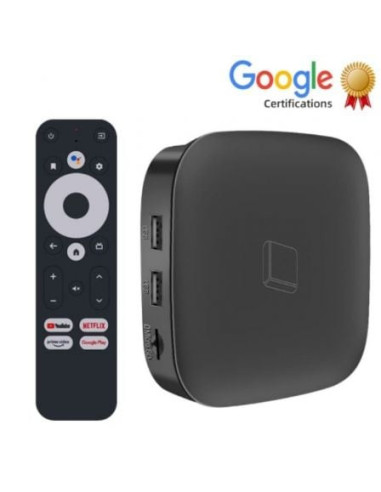 Android tv leotec tvbox 4k letvboxgc05/ 16gb