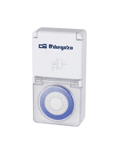 Programador de enchufe orbegozo pg 10/ potencia máxima 3680w