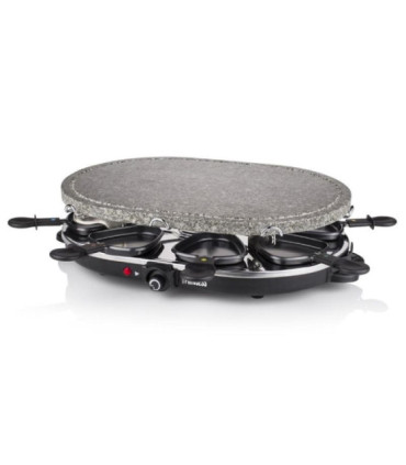 Parrilla princess stone 8 oval & raclette 162720/ 1200w/ tamaño 430*300mm