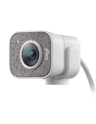 Webcam logitech streamcam/ enfoque automático/ 1920 x 1080 full hd/ blanca