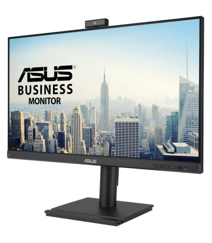 Monitor profesional asus be279qfk 27'/ full hd/ webcam/ multimedia/ regulable en altura/ negro