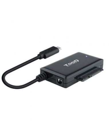 Adaptador para discos duros 2.5'/3.5' tooq tqhda-02c/ usb tipo-c macho - sata