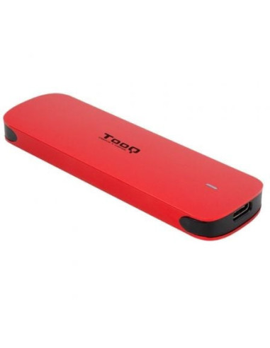 Caja externa para disco ssd m.2 nvme tooq tqe-2201r/ usb 3.1 gen2/ sin tornillos